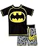 BATMAN Boys' DC Comics Two Piece Swim Set 3T Black