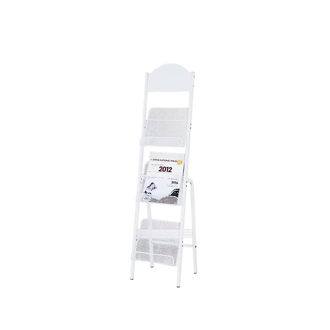 Mua KASABULAC Magazine Rack Catalog Stand 3 Tier Brochure Rack Steel ...
