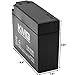 KMG YT4B-BS Battery Compatible with Yamaha TTR50E 2006-2007 Sealed Maintenance Free 12V Battery High Performance SMF OEM Replacement Powersport Motorcycle ATV Scooter Snowmobile Watercraft