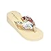 Summer Sandals,Boomboom ewest Soft Bohemia Floral Beach Sandals Wedge Platform Thongs Slippers