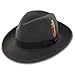 Belfry Bogart 100% Wool Men's Dress Fedora in Gray