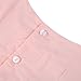 BOBORA Baby Girls Rose Dresses Printed Flower Sleeveless Dresses,Pink-1,Small / 2 Years