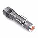 LandFox 5000Lumen CREE 3 Modes Q5 LED Flashlight Mini 18650 Rechargable Torch Light + Charger + Battery (Silver)