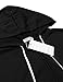 Ekouaer Womens Onesie One Piece Pajamas Zip Front Hooded Jumpsuit