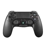 STOGA Game Controller Compatible with PS4, Comfortable Grip Wireless Controller Gamepad with Vibration Feedback, 3.5mm Audio Jack