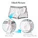 Funycell Mens Swim Trunks Swimwear Short Compression Swimsuits ,White,US L-Asia Tag XXL,Waist:33