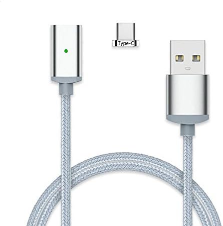 Magnetic Type C Micro USB-C Charging Cable Lighting Charger Cable for Samsung Galaxy-S8 S8+ Note 8-Plus