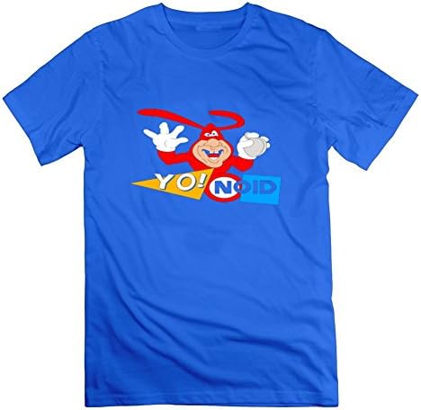 Blue Yo! Noid Creative Design X-large Cotton Men T-shirt