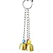Mrli Pet Parrot Bell Toy, Bird Chew Toys with Stainless Steel Bells Which Hanging in Cage for Parrot Conure Cockatoo Macaw African Grey Amazon Budgie Parakeet Cockatiel Lovebird Finch Cagethumb 2