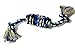 Mary & Kate Pets DOG TUG ROPE for Aggressive Chewers - MEDIUM SIZE - Cleans Gums and Flosses Teeth - Sturdy - Washable - Make K-9 Training Fun - Must Have for Teething Puppies PUPPY - ADULT - SENIOR