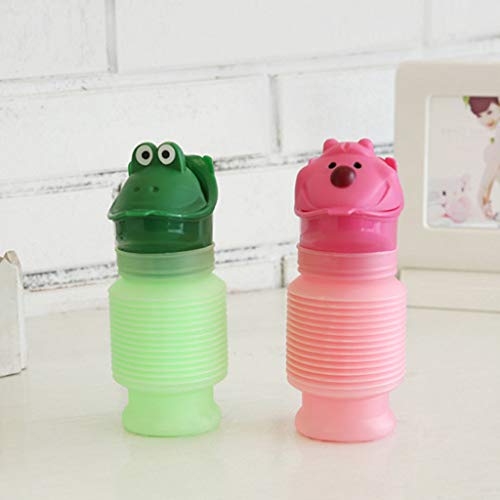 Emergency Urinal Portable and Reusable Outdoor Shrinkable Urinal Man and Women Outdoor Pee Bottle for Travel,Camping,Traffic Jam and Queuing (Green) - Thumbnail 3
