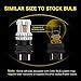 3157-LED-Bulbs Amber Yellow Extremely Bright 3156 3047 4157 3057 LED Bulb For Turn Signal Light-Compatible with Both Standard and CK Type (2 PACK)