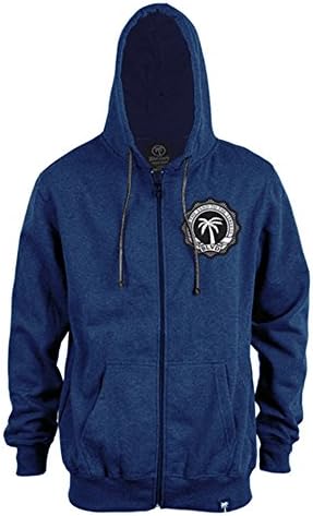 BLVD Supply Men's Crest Hit Zip Up Hoodie