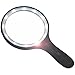 Magnifying Glass with Extra Large Lens and Bright LED Ring Light - Ideal for Reading, Inspecting, Schools, Exploring, Computers and Cell Phones