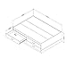 South Shore Cosmos Captain Bed with 4 Drawers, Full 54-inch, Black Onyx