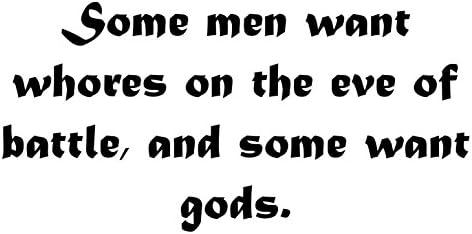 Some Men Want Vinyl Decal, Wall, Car, Laptop - Met. Gold - 30 inch