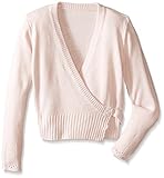 Capezio Youth Classic Knits Wrap Sweater, Pink-MD 8/10