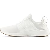 New Balance Men's Fresh Foam X Cruz V3 Running Shoe, White/White/Gum 020, 15 M