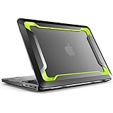 Macbook Pro 15 Case 2016 &amp; 2017, i-Blason [Heavy Duty] Slim Rubberized [Dual Layer] Cover with TPU Bumper for Apple Macbook Pro 15-inch 15" A1707 2016&amp;2017 Release with Touch Bar and Touch ID (Green)
