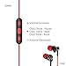 iDARS Lightning Headphone Earbud Earphone Apple MFi Certified in-Ear Wired Headsets with Mic and Remote for iPhone X/XS/XS Max/XR/ 8/ 8Plus/ 7/ 7Plus, iPad Pro/Air/Mini, iPod (Red)