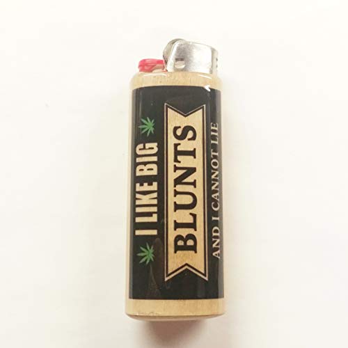 I Like Big Blunts Lighter Case Holder Sleeve Cover Fits Bic Lighters