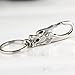 maycom Keychain Chinese Dragon Pants Buckle Keyring Waist Belt Clip Hook Hanging Loops Carabiner Key Chain Ring Key Fob