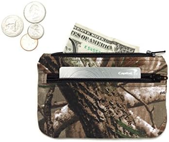 Reindeer Country Camo 2 zipper Coin Purse