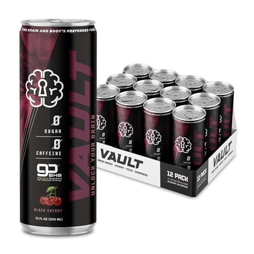 VAULT Caffeine Free Brain Energy Drink Nootropic For Mental Focus