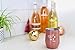 Rose Gold Wine Tumbler, ROSÉ ALL DAY 12 oz Stainless Steel Double-Insulated Tumbler with Lid for Wine, Coffee, Beer, Cocktails, Champagne, Gift for Wine Lovers, Bridesmaids and Girlfriends