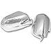 S SIZVER Chrome Door Mirror Covers Overlays Compatible with 2007-2014 Honda CR-V