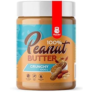 Cheat Meal Peanut Cream 100% Pakket van 1 x 1000g – Pindakaas – Zonder Extra -100% Geroosterde Pinda’s (Crunchy)