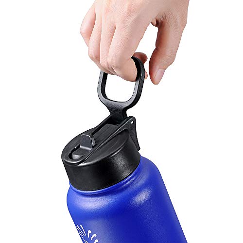 OTBBA Spout Lid, Compatible with Hydro Flask Lid, Simple Modern, Fits Most Wide-Mouth Bottles, Replacement Lid of Hydro Flask Accessories (Straw lid) - Thumbnail 4