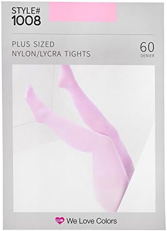 Plus Size Nylon/Lycra Tights - 20 Colors - 4 Sizes up to 375 lbs!