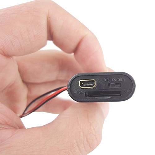 Mengshen Full HD 19201080P High Video Resolution Smallest Button Pinhole Spy Video Camera Mini Hidden Camera Motion Detection Remote Control 8 Lens Covers TV-Out MS-HC02 - Thumbnail 2
