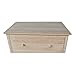 International Concepts Dresser with 4 Drawers, Unfinished