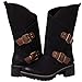 Global Win GLBALWIN Women's 18YY01 Black Fashion Boots
