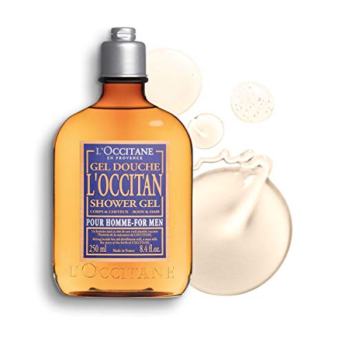 L'Occitane Men's Fresh L'Occitan Shower Gel for Body & Hair, 8.4 Fl Oz - //coolthings.us