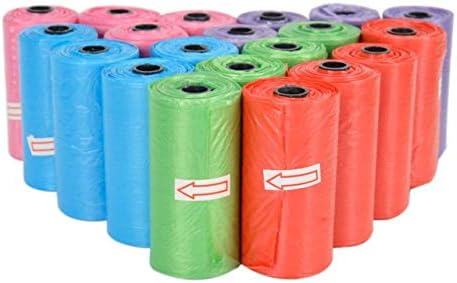 Milky House Pet Waste Bags Dog Poop Bags Disposal Pet Poop Bags Refill Rolls 400 Counts/20 Rolls, Unscented