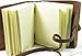 Handcrafted Finest Leather Notebook - Journal A6 with Handmade 100% Cotton Paper - Brown
