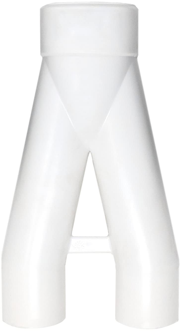 Photo 1 of PumpSpy PVC Manifold WYE - PVC Pipe Fittings, Multi-application PVC Pipe, Y-Connector Plumbing Fittings for Sump Pumps & Aquariums, PVC Fittings with 2 Male slips & 1 Female Slip, 1 1/2" x 1 1/2" x 2”