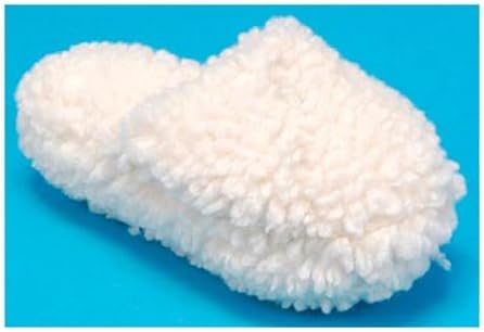 Penn Plax RFF32 Comfy-Fleece Slipper Dog Toy, 8"