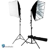 LimoStudio 700W Photography Softbox Light Lighting Kit Photo Equipment Soft Studio Light Softbox 24"X24", AGG814