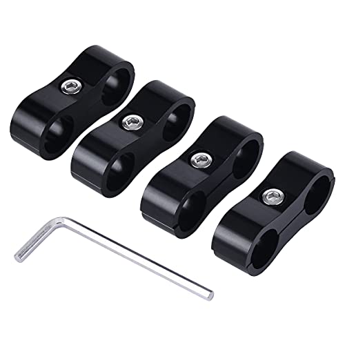 EVIL ENERGY 8AN Hose Separator Clamp,1/2 Fuel Line Mounting Clamp,Fuel