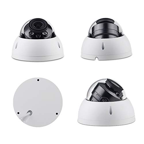 4MP Dome IPC-HDBW4433R-ZS IP PoE Camera,IR 165foot,2.7mm~13.5mm Motorized Varifocal Lens Optical Zoom,H.265 ONVIF,SD Slot,Outdoor Security Network Surveillance CCTV,IK10,IP67 Weatherproof