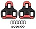 VP Bike Cleats Compatible with Look Keo 0 Float or 4.5 Degree or 9 Degree- Indoor Cycling & Road Bike Bicycle Cleat Setthumb 1