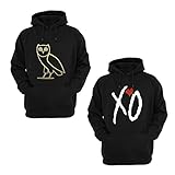 Black Adult XO The Weeknd Sweatshirt Hoodie