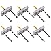 YYST Skateboard Floating Deck Display Wall Mount Rack Holder Hanger - No Board - Hardware Included -6/PK