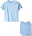 Hanes Big Boys' Essentials Short Sleeve T-shirt Value Pack (3-pack), Light Blue, Small