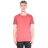 Lucky Brand Men's Colorblock Baseball Henley TEE Shirt, Cowhide, XL