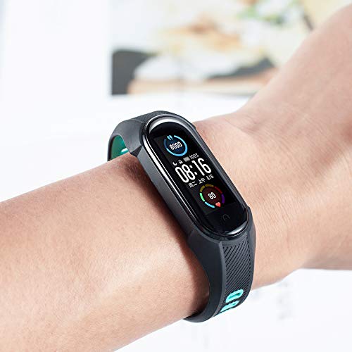 Yuuol Replacement Bands Compatible with Xiaomi Mi Band 6/5, Soft